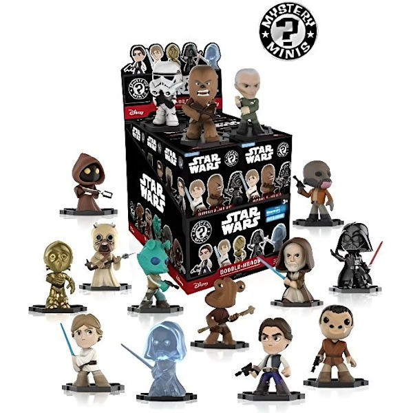Funko - Star Wars Mystery Minis Variant Box -hahmo - 1 satunnainen laatikko yksi satunnainen laatikko - 0889698142335