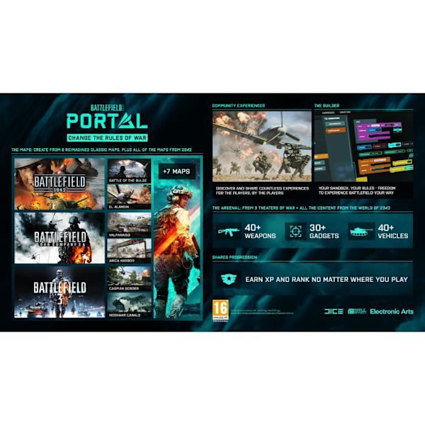 PS4-spil - Battlefield 2042 - Standard - Skydning - 128 spillere - Onlinetilstand