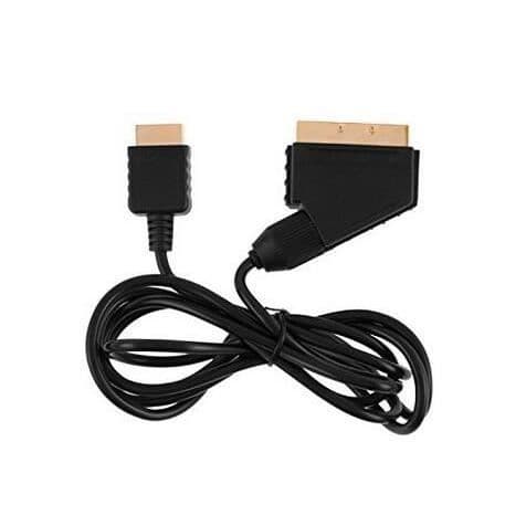 RGB Scart-kabel - YSFMODE® - Kompatibel med PS2 PS3 - Kablet - Multi-platform - Sort