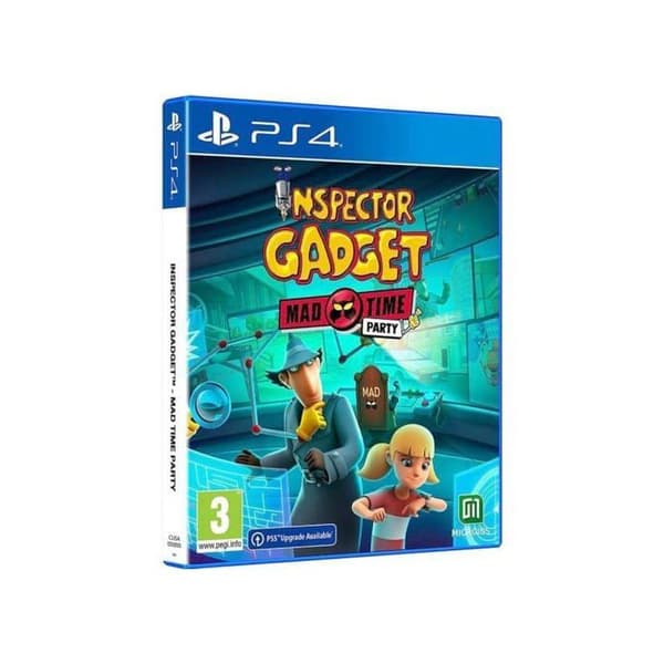 Eventyr videospil PS4 - MICROÏDS - Inspector Gadget: Mad Time Party - Metro City - 16 mini-spil - Multiplayer-tilstand