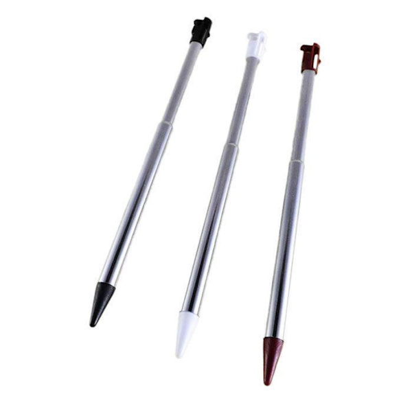 3DS Universal Teleskopisk Aluminium Stylus X3
