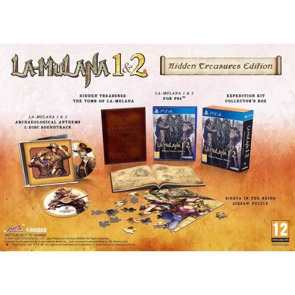 la-Mulana 1 &amp; 2: Hidden Treasures Edition (PS4)