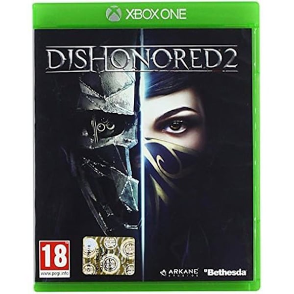 Ensimmäisen persoonan toimintaseikkailupeli - Bethesda - Dishonored 2 - Xbox One - Boxed - marraskuu 2016