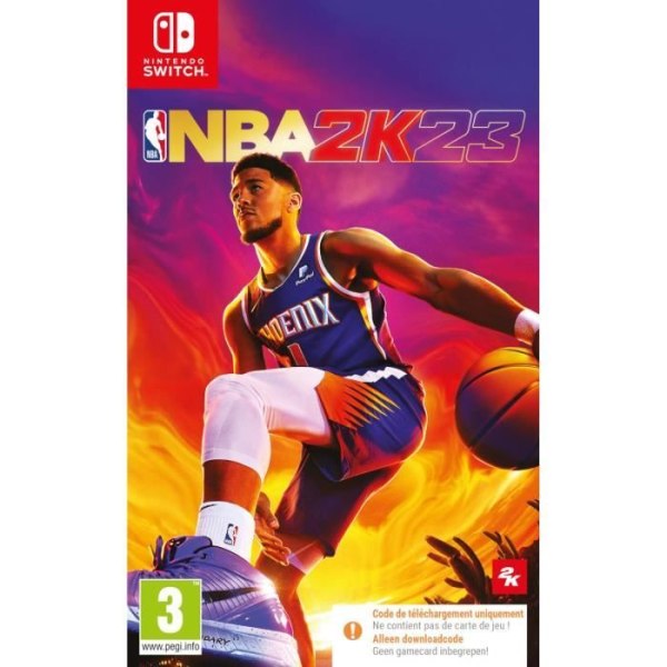 NBA 2K23 - Nintendo Switch-spel (kod i kartong)