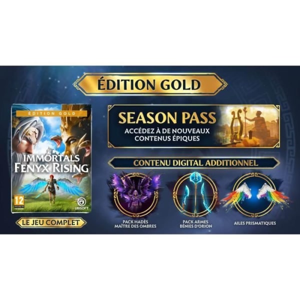 Immortals Fenyx Rising Gold Edition PS4 -peli (ilmainen päivitys PS5:lle)