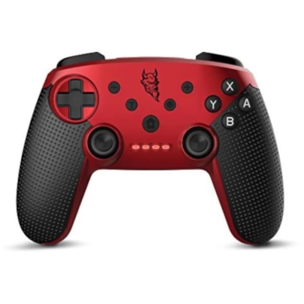 Red Trident Pro-S2-kontroller + Tiny Trooper-spel för Switch Röd