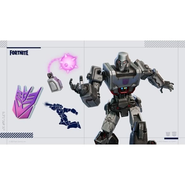 Fortnite-paketti Transformers - Nintendo Switch -peli Vit