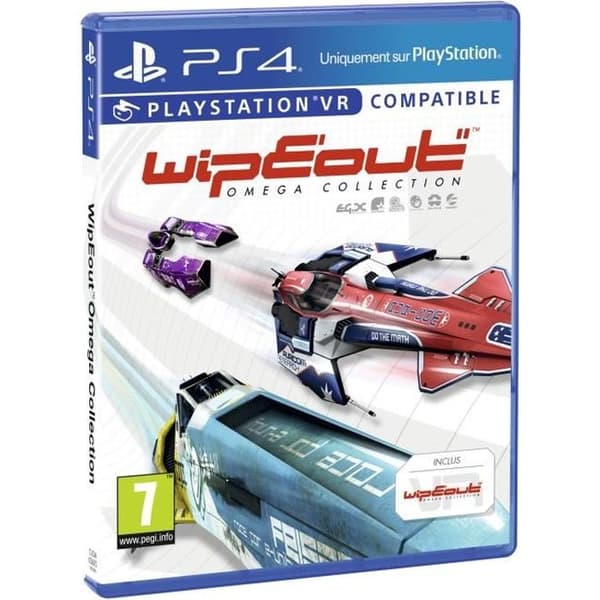 WipEout Omega Collection Peli PS4/PSVR Hvid