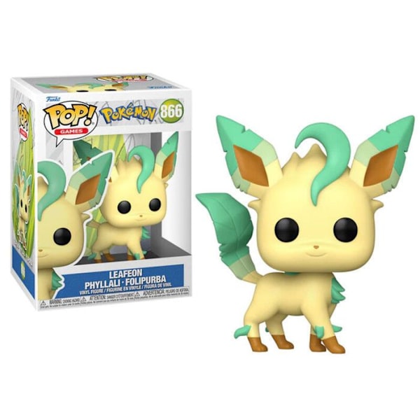 Figur - Funko Pop! - Pokémon - Phyllali - Grå - Vuxen - Blandat Flerfärgad