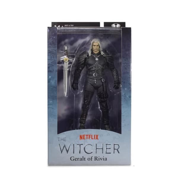 The Witcher S2 - Figurine Geralt af Riv - 17 cm (Version 1)