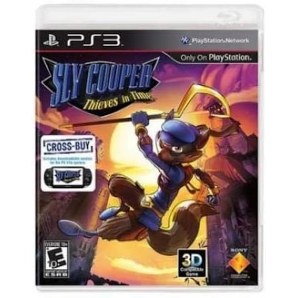 Videopeli - Sly Cooper - Thieves IN Time - PS3 - Aikamatkailu - Alusta - 7+