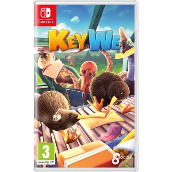 KeyWe SWITCH -hallintapeli - Nintendo Switch - Yhteistyö - Postin toimitus hvid