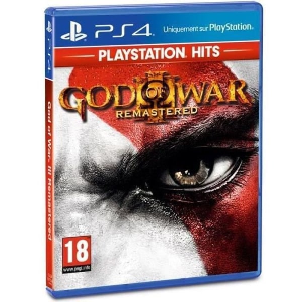 God of War 3 Remastrad PlayStation Hits PS4-spel