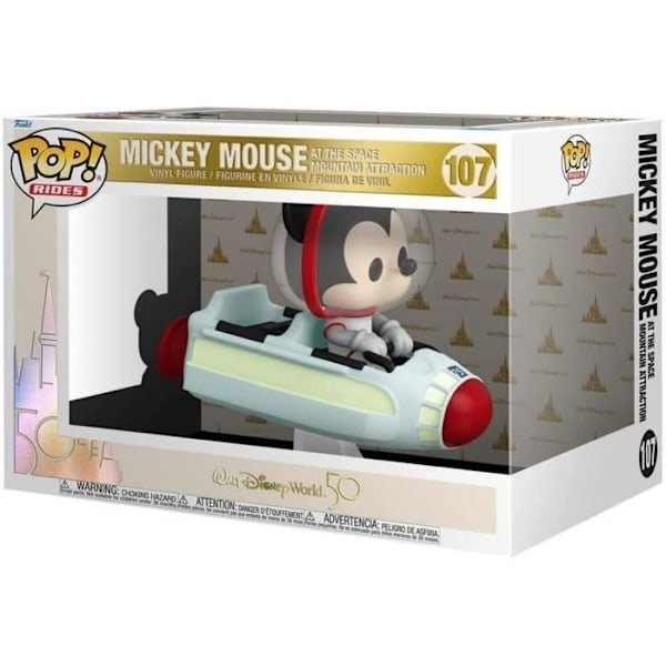 Funko Pop! Ride SUPDLX: WDW50- Space Mountain w / MM
