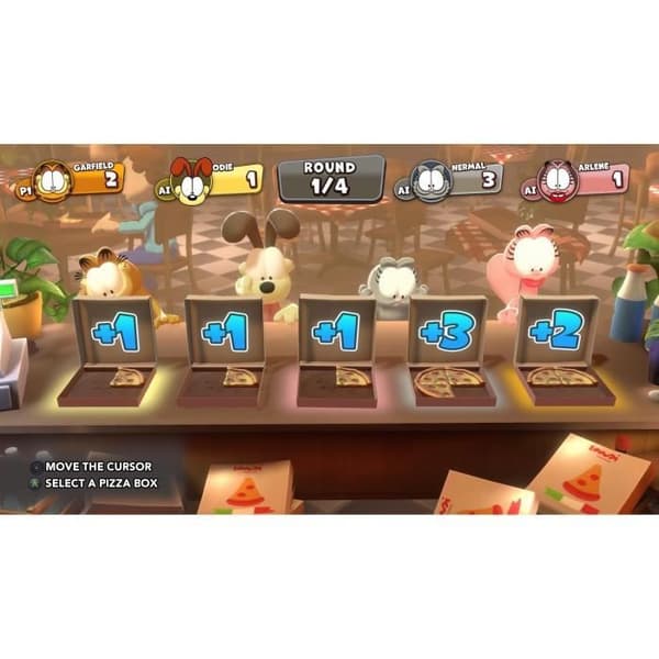 Videospil - Microïds - Garfield Lasagna Party - 32 mini-spil - 1-4 spillere - Nintendo Switch