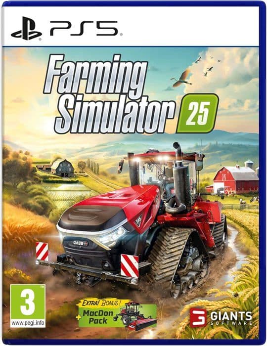 Videospel - Farming Simulator 25 - PS5 - Importversion - Spelbart på franska - Blu-Ray