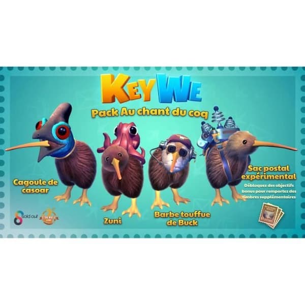 KeyWe SWITCH management spil - Nintendo Switch - Samarbejde - Postlevering Hvid