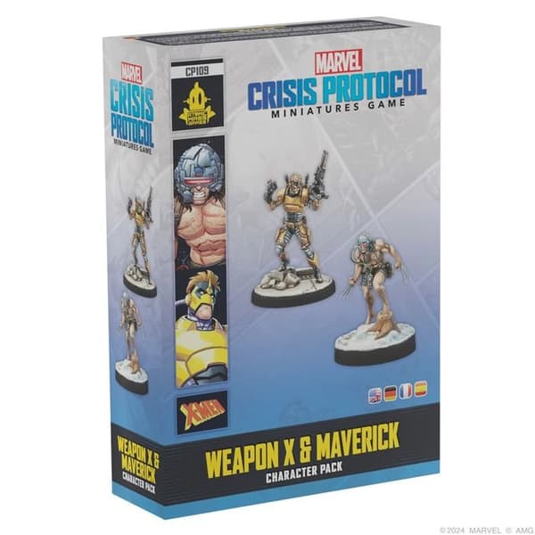 figuriner Marvel Weapon X & Maverick - Crisis Protocol