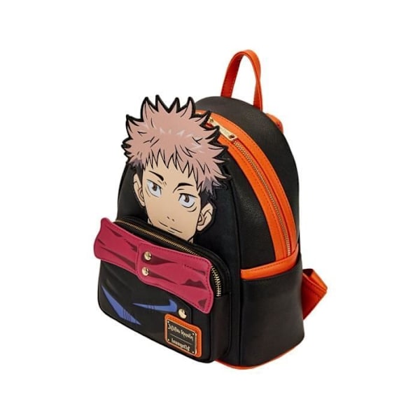 Rygsæk - LOUNGEFLY - Yuji Itadori - Cosplay - Sort - Voksen - Unisex Svart