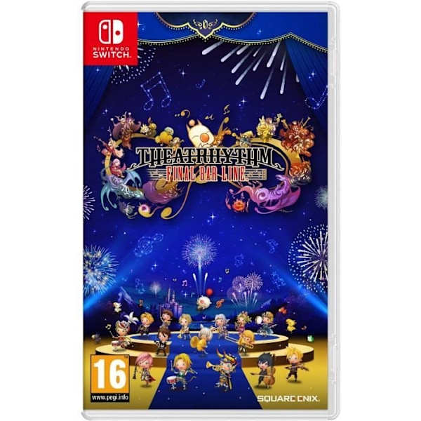 Theatrhythm Final Bar Line Switch -peli hvid