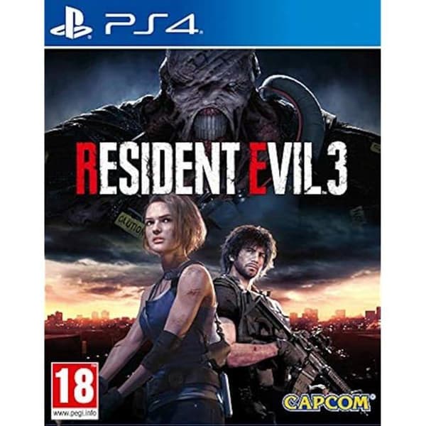 Videopeli - Resident Evil - Resident Evil 3 Remake - PS4 - Toiminta - PEGI 18+