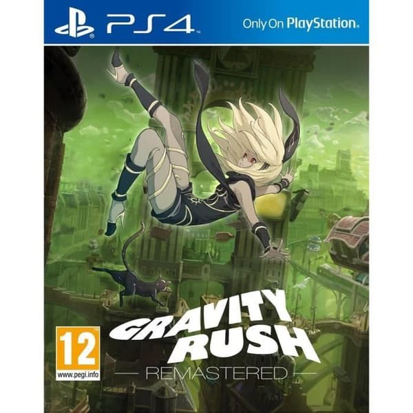 Gravity Rush Remastered PS4 -peli Vit