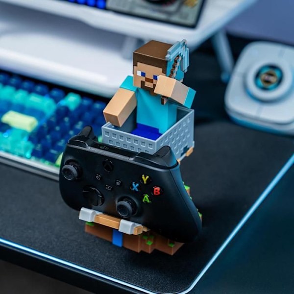 Figurine støtte manette - Minecraft Steve