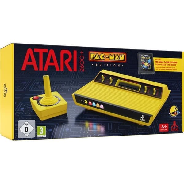 Retro-konsoli - ATARI - Atari 2600+ - Pac-Man edition Gul