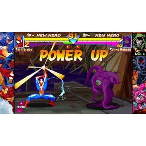 Videospel - CAPCOM - Marvel vs. Fighting Collection: Arcade Classics - 7 klassiska titlar - Onlinespel - Ultimate Edition