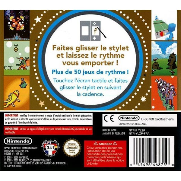 RHYTHM PARADISE / NINTENDO DS KONSOLSPIL
