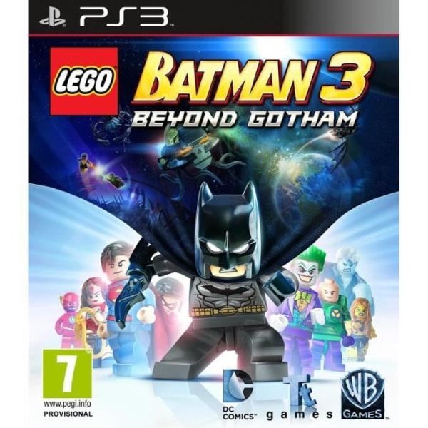 TV-spel - Warner Bros. Interactive - LEGO Batman 3: Beyond Gotham - PS3 - Action - PEGI 7+