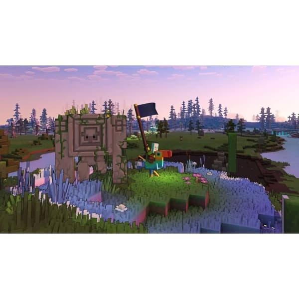 Minecraft Legends Deluxe Edition PS4-spil Blå