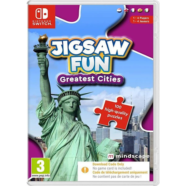 Jigsaw Fun: Greatest Cities /Nintendo Switch - (CIAB)
