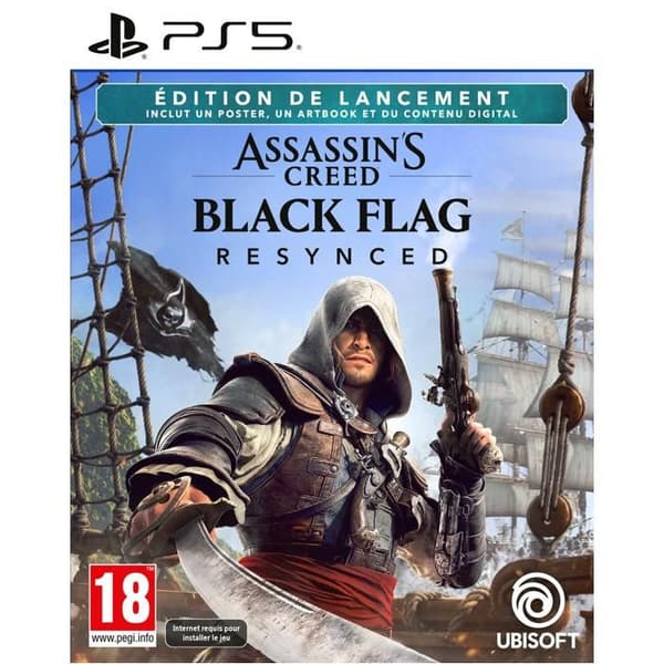 Assassin's Creed Black Flag Resynced Launch Edition-Spil-PS5