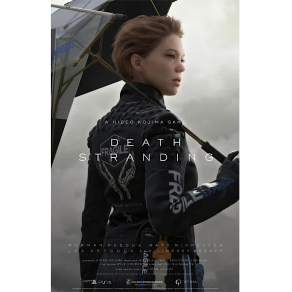 Death Stranding PS4-spel Vit