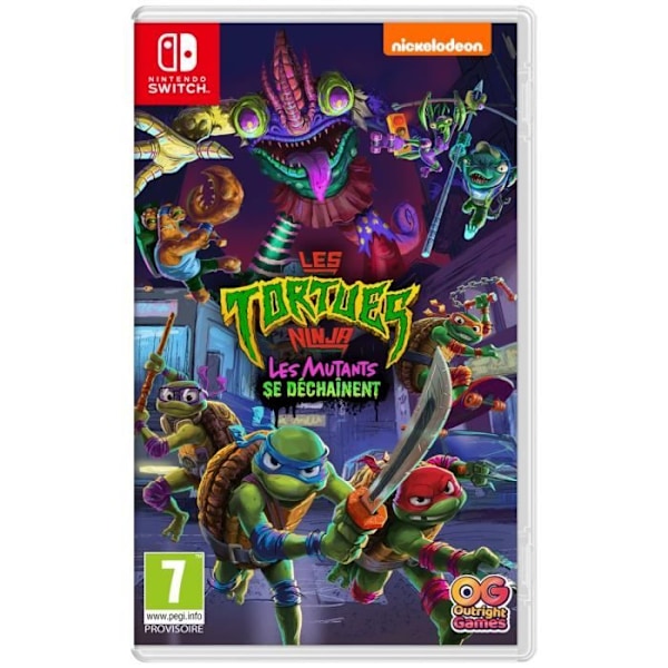 Ninja Turtles Mutants Unleash - Nintendo Switch-spil