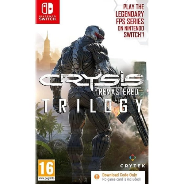 Crysis Trilogy Remastered Switch Game - Ladda ner kod