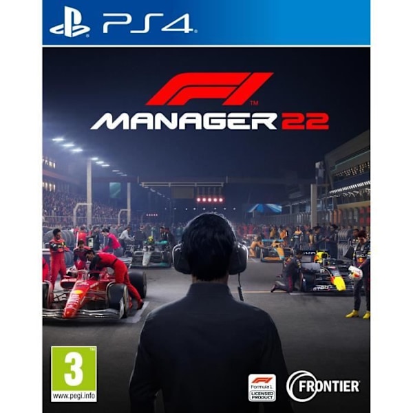 F1 Manager 2022 PS4-peli Svart