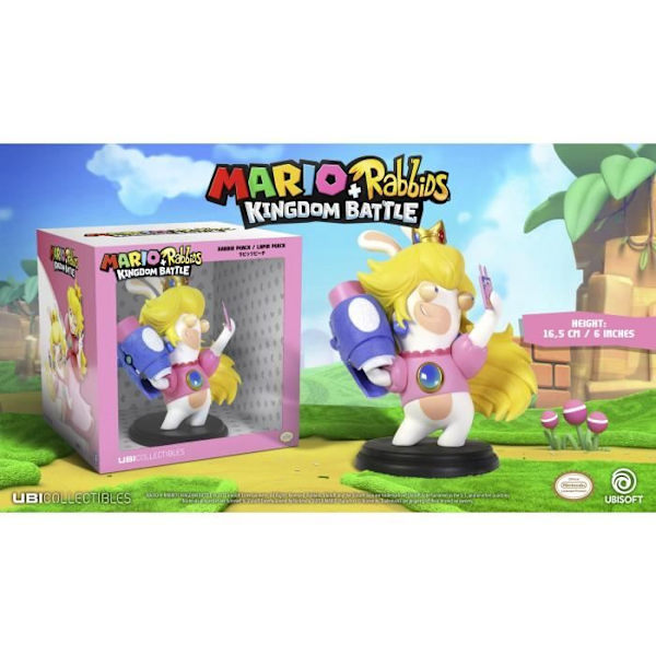 Mario + Rabbids Kingdom Battle Figuuri - Persikka 15cm