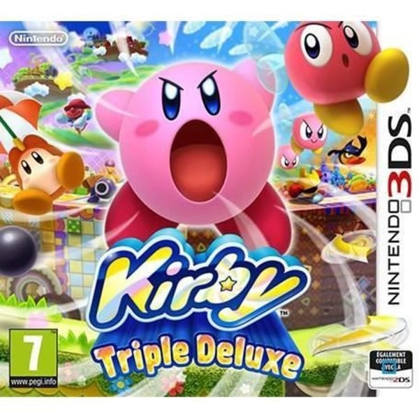 Kirby Triple Deluxe 3DS-spel