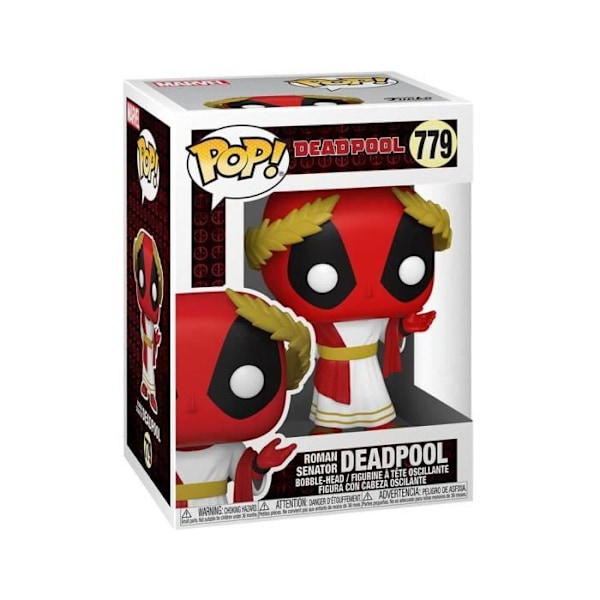 Pop Deadpool-figur: Deadpool som romersk senator [779]