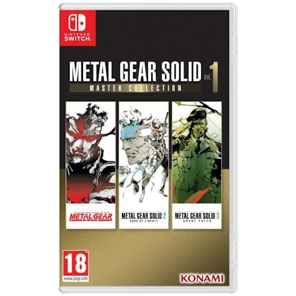 Metal Gear Solid Master Collection Vol.1 - Nintendo Switch-spel Vit