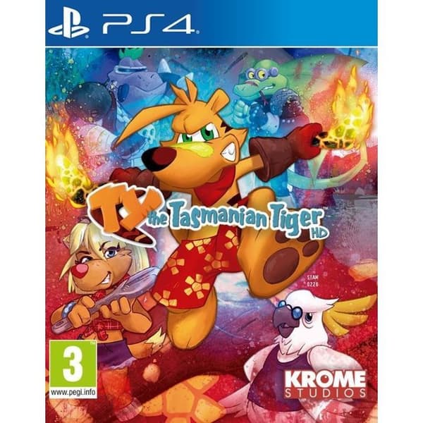 E-bog til børn - interaktiv bog til børn Krome Studios TY The Tasmania Tiger HD