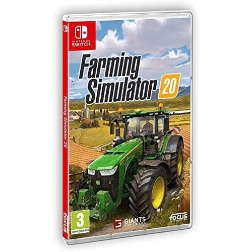 Datorspel - FARMING SIMULATOR 20 - Jordbruksmaskiner - Nintendo Switch