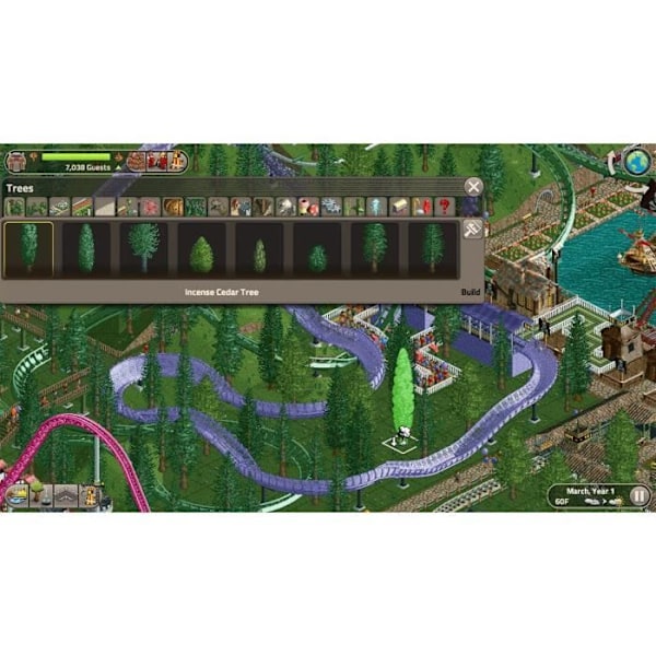 RollerCoaster Tycoon Classic - Nintendo Switch -peli Flerfärgad