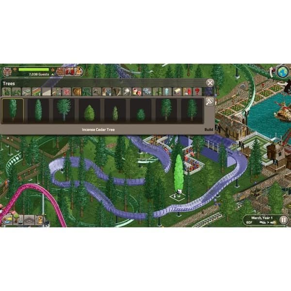 RollerCoaster Tycoon Classic - Nintendo Switch Spil Flerfärgad