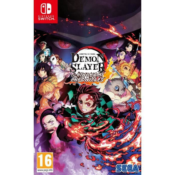 Demon Slayer - Kimetsu no Yaiba - The Hinokami Chronicles Switch Game Vit