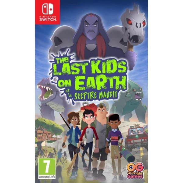 The Last Kids on Earth och The Cursed Scepter Switch Game