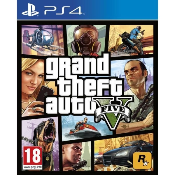 Grand Theft Auto V (PS4) - Engelsk import