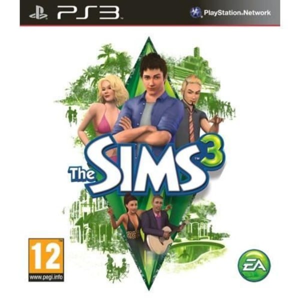 TV-spel - EA Electronic Arts - The Sims 3 - Simulering - PS3 - Blu-Ray